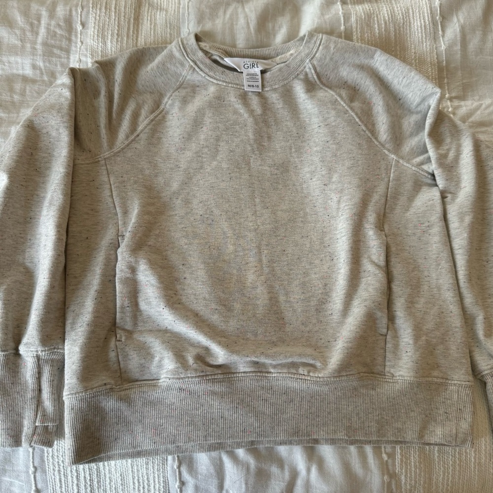 Athleta‎ girls athletic sweatshirt medium 8-10